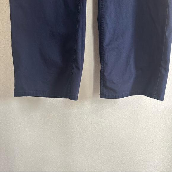 Denim and Company Navy Pants with Elastic Waist Size MP - Picture 3 of 8